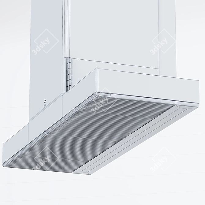 Elica Haiku 900: Sleek Wall Mounted Extractor 3D model image 5