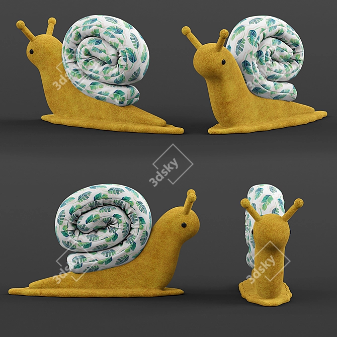 Furry Toy Set: Endless Fun! 3D model image 4