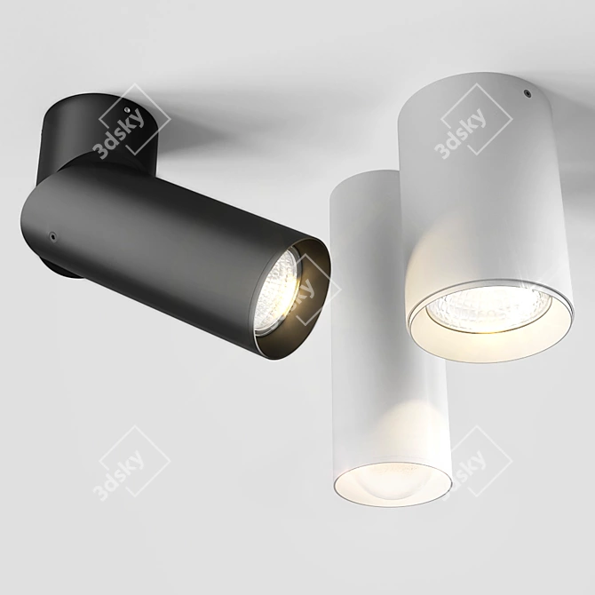 Title: MODERN ROTTO & PET Lighting Collection 3D model image 3