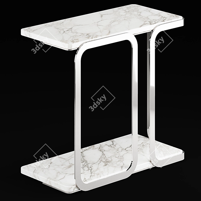 Elegant T9 Alastair Side Table 3D model image 3