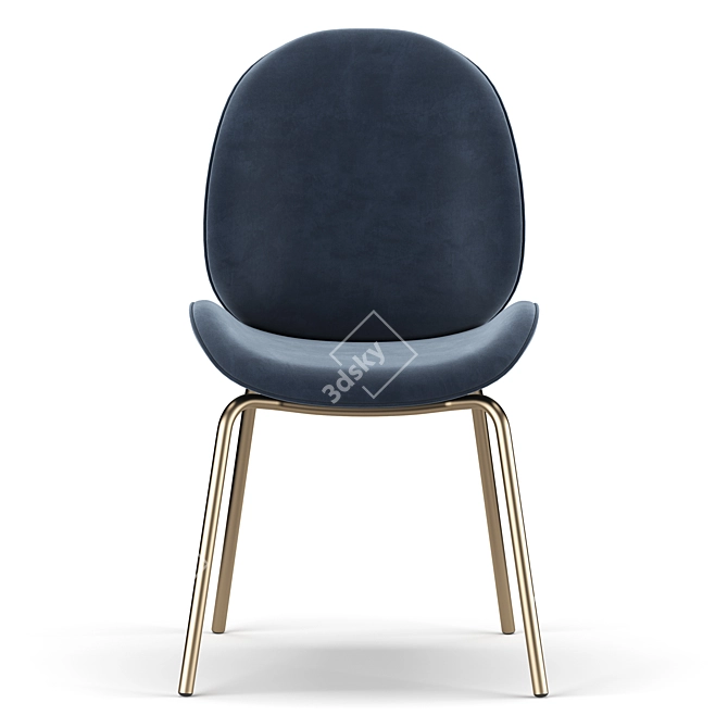 Elegant Astor Chair: Modern Comfort 3D model image 3