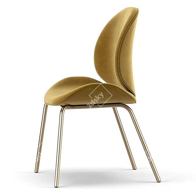 Elegant Astor Chair: Modern Comfort 3D model image 4