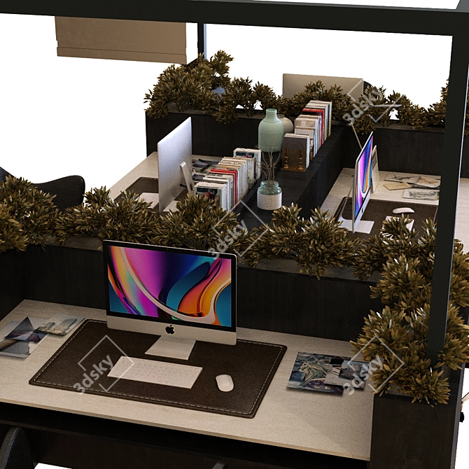 Versatile Workstation: workplace_016 3D model image 3