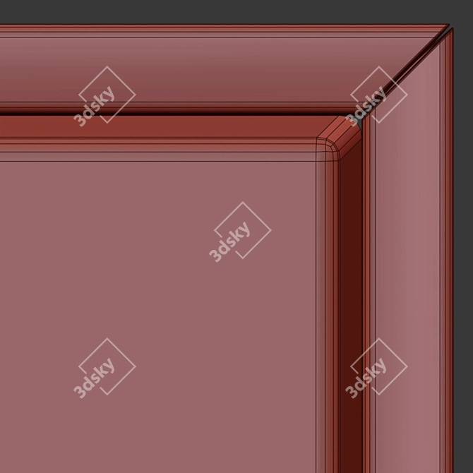  Dual Frame Set - 600 x 450mm - High Resolution Textures 3D model image 3