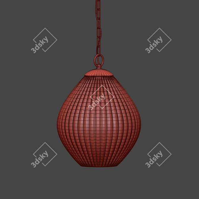 Minimalist Pendant Light 3D model image 3