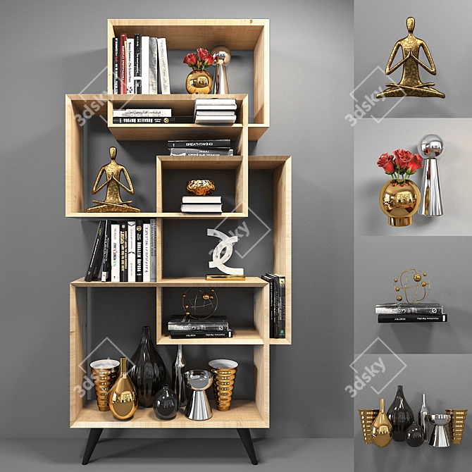 Versatile Render Rack - Vray & Corona 3D model image 1