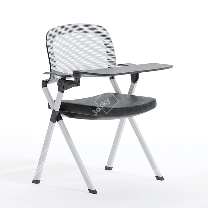 ErgoMesh Training Chair 3D model image 1