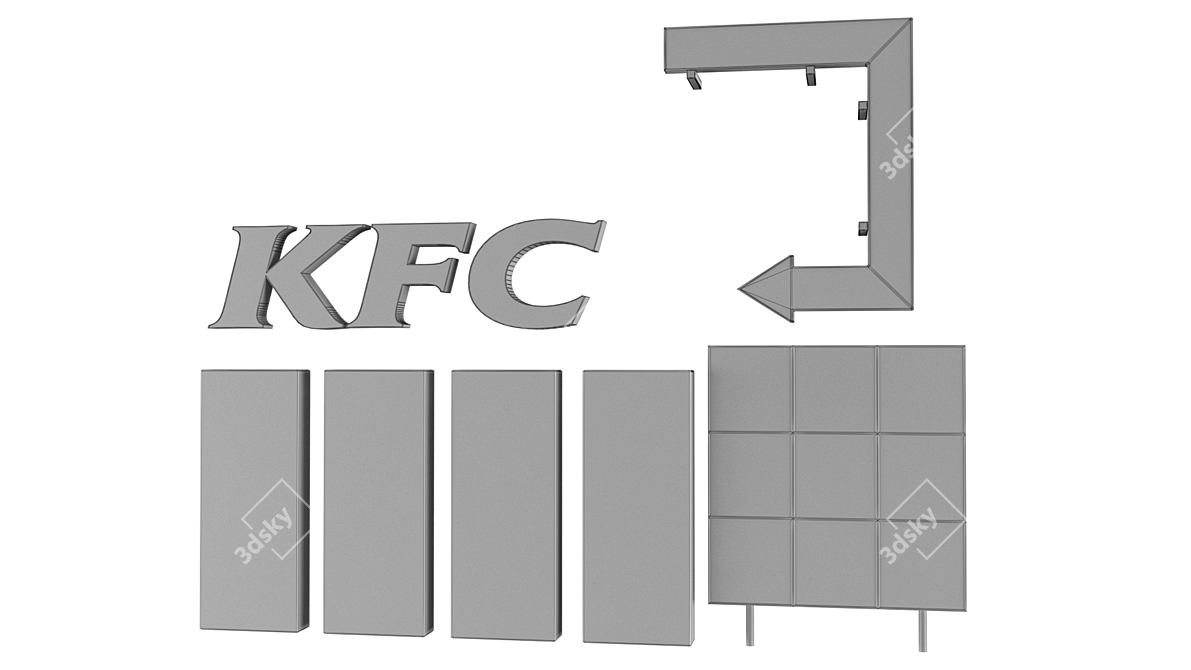 KFC Commercial Food Equipment 3D model image 10