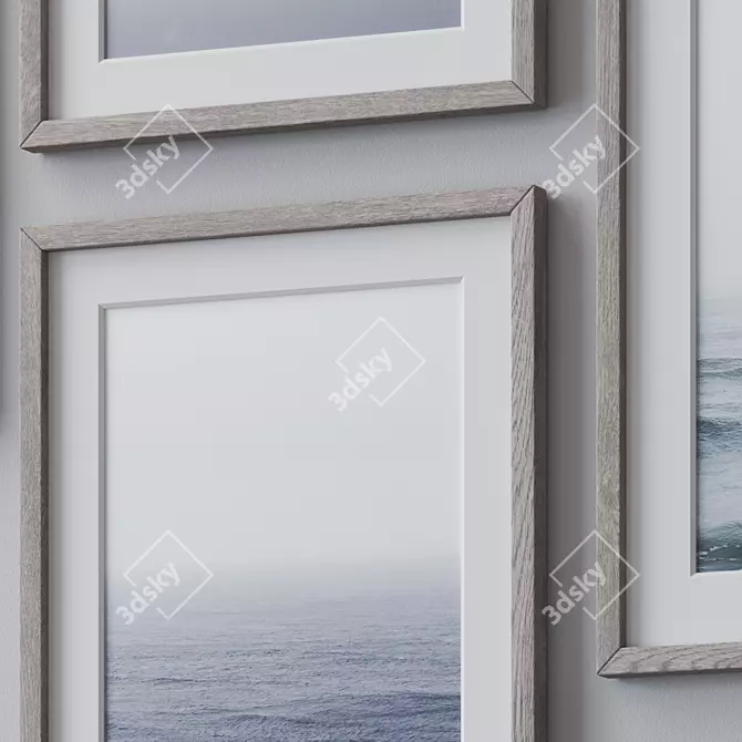 Versatile Photo Frames Set 3D model image 2