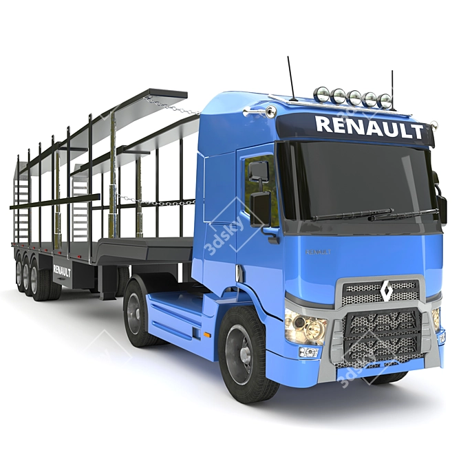 Renault Truck Model 2015 3D model image 4