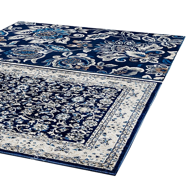 Poly 3 888 | Vet 4 004 | Stylish Rug 3D model image 2