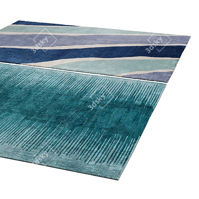 Versatile Polys Vets Rug 3D model image 2