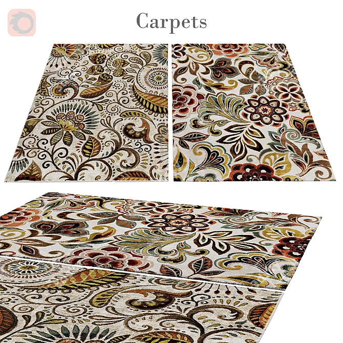 Premium Polys Rug - Limited Stock 3D model image 1