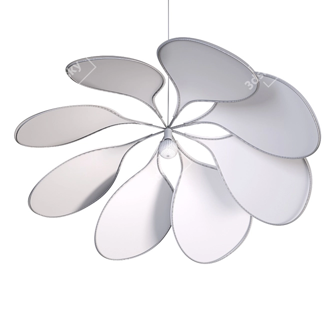 Georges Blade LED Ceiling Light 3D model image 5