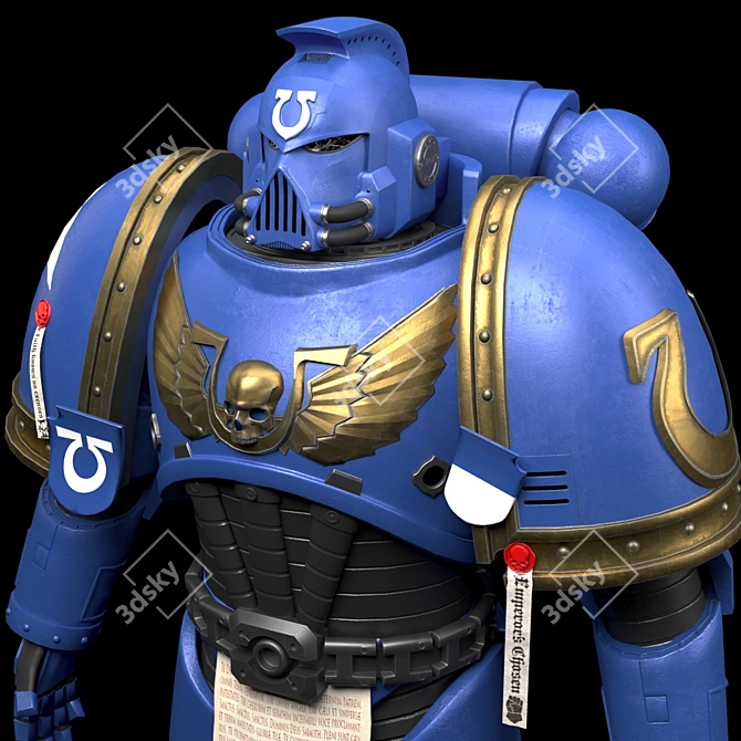 Ultramarine Space Marine: Elite Model 3D model image 6