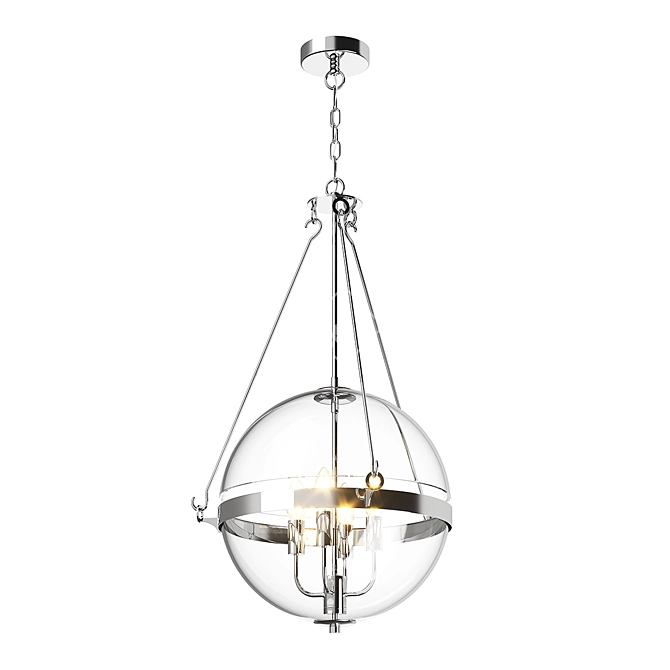 Modena Lightstar Pendant Chandelier 3D model image 1