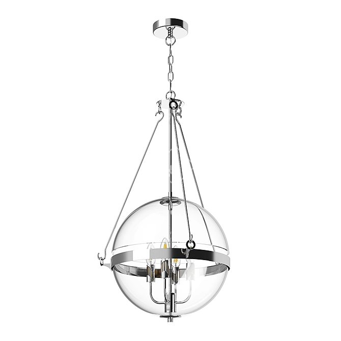 Modena Lightstar Pendant Chandelier 3D model image 2