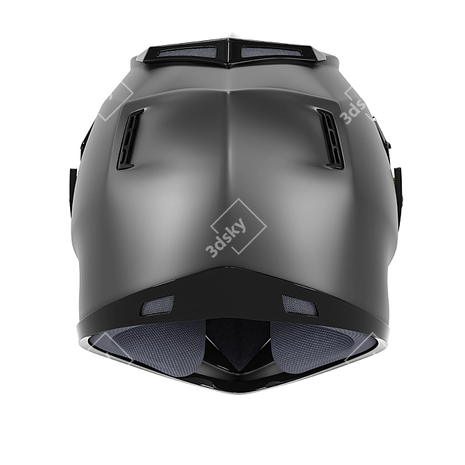 Rugged Off-Road Helmet | Durable & Protective 3D model image 9