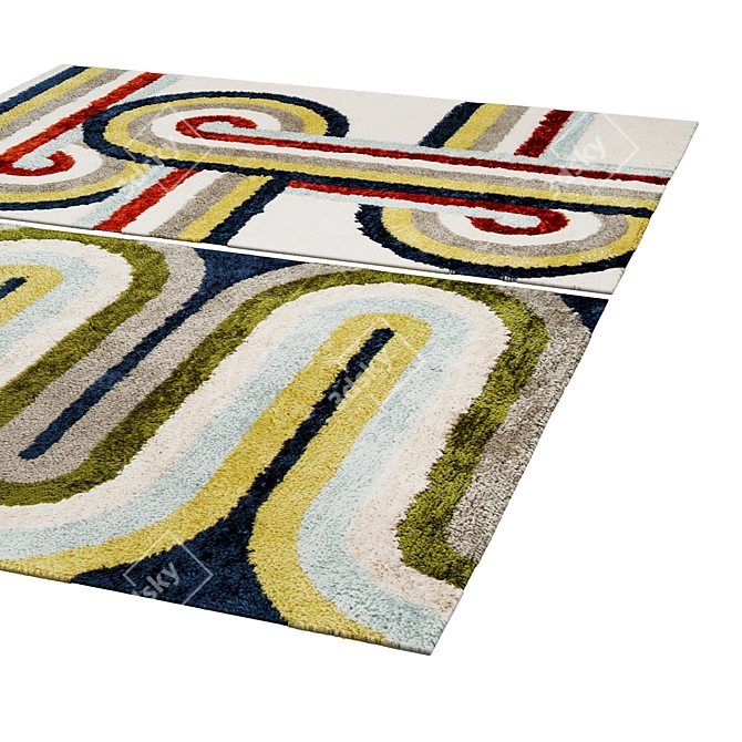 Poly 3888 Vets 4004 Rug 3D model image 2