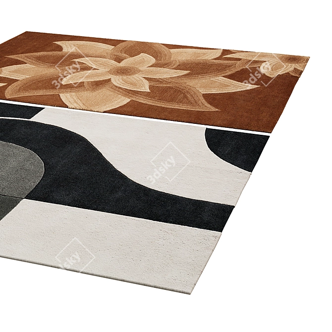 
"Revamped Rugged Rug - 157 3D model image 2