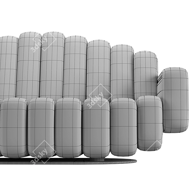 Luxurious Oblomow Sofa: Clan Milano 3D model image 5