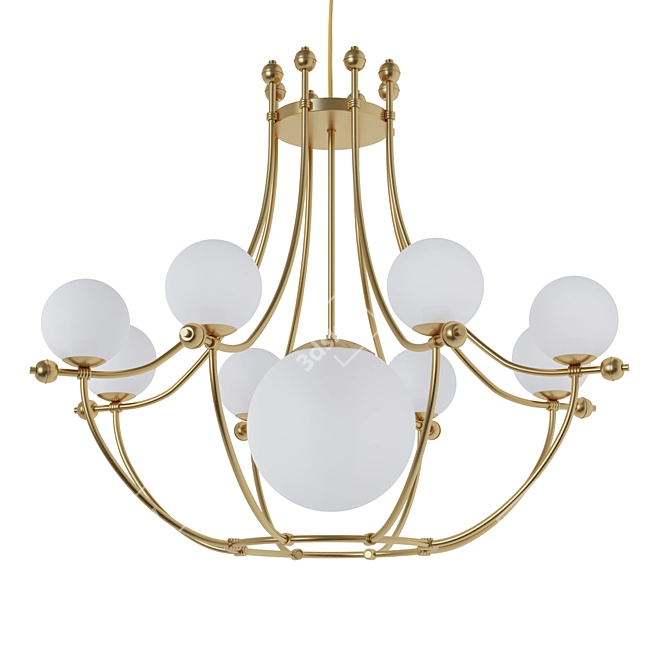 Elegant Cristophe Lamp: Art 24544 3D model image 2