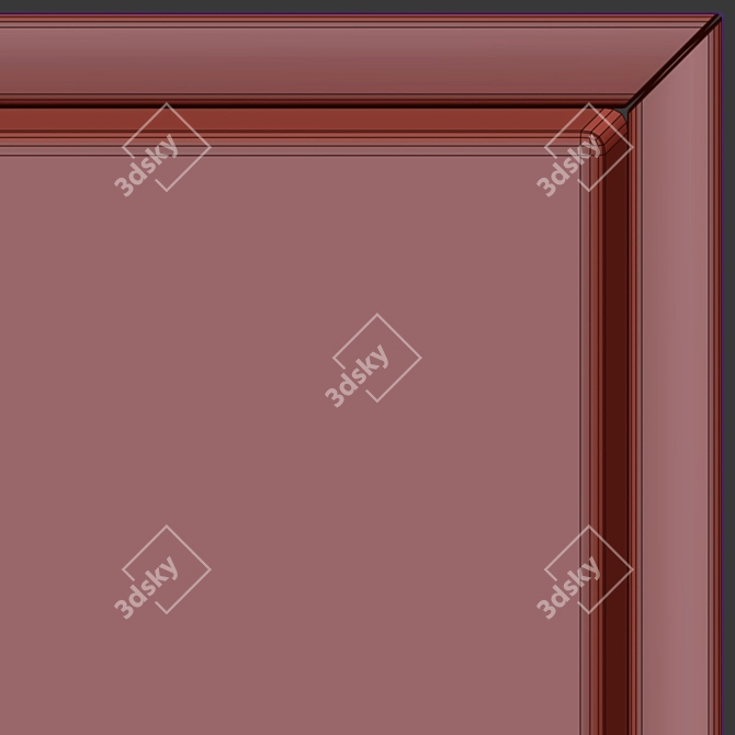 2-Piece Framed Painting Set 3D model image 3