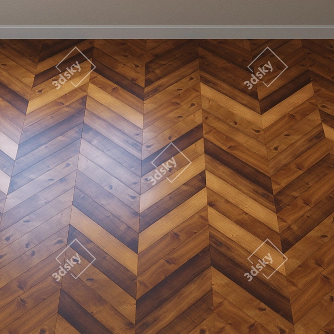 Kahrs Linnea Wild Oak Parquet 3D model image 3