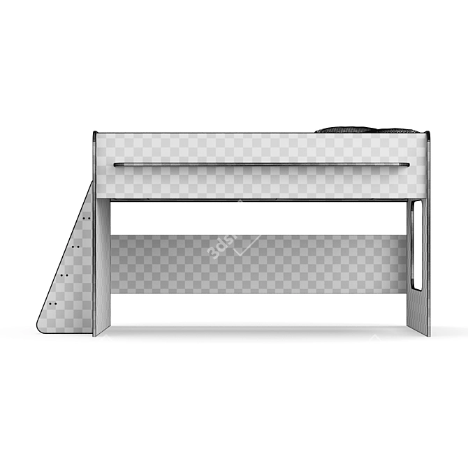 Legenda K23 + LP22 Kids Modular Bed 3D model image 4