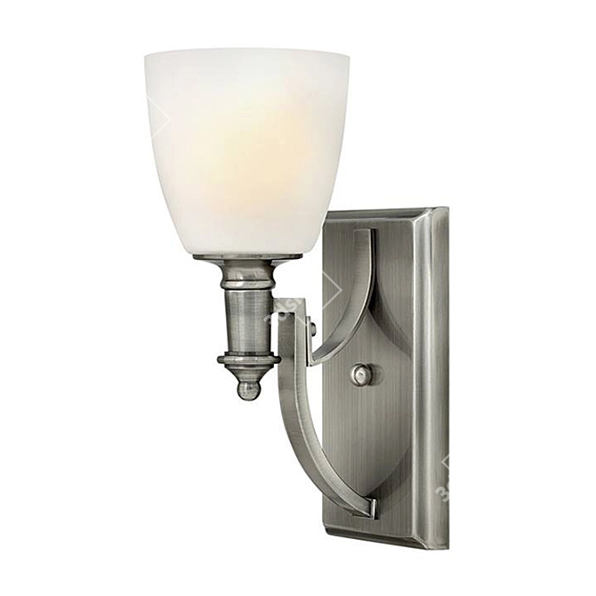 Hinkley Truman Wall Light: Elegant Illumination 3D model image 4