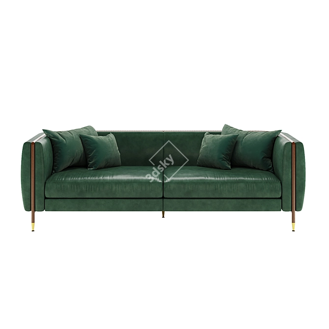 Contemporary Barlow Sofa: 2017 Edition 3D model image 2