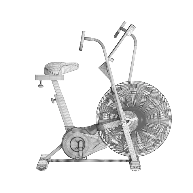 Schwinn AD8 Airdyne Pro: Ultimate Fitness Essential 3D model image 5