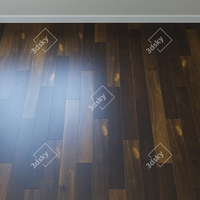  Smoked Almond Oak Parquet: Karelia 3D model image 1