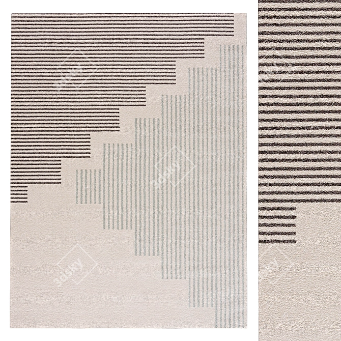  Elegant Heritage Carpet | No. 188 3D model image 1