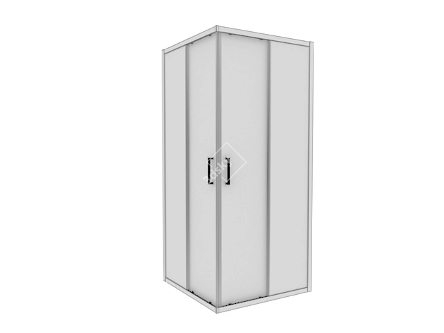 Dill 61S03 Dream Shower Enclosure 3D model image 3