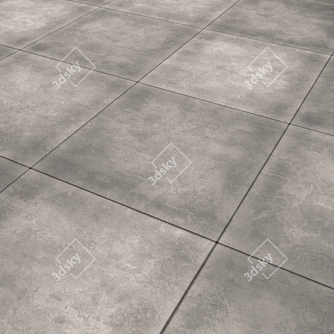 Concrete Wall & Floor Finish 3D model image 3