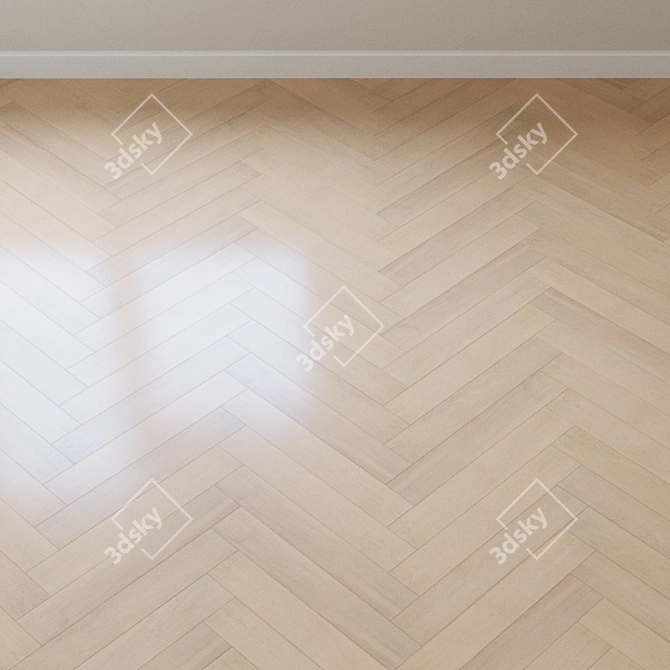 Karelia Story Oak Parquet Board 3D model image 4