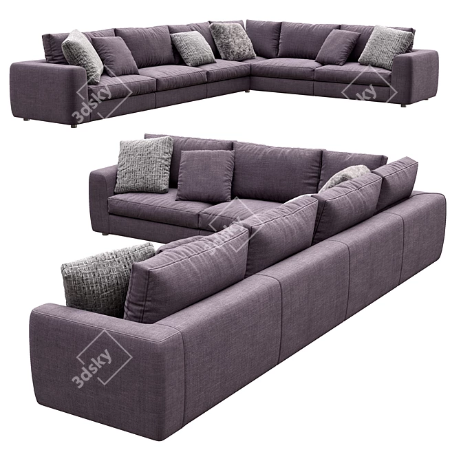 Alameda9: Sleek and Stylish Furniture 3D model image 3