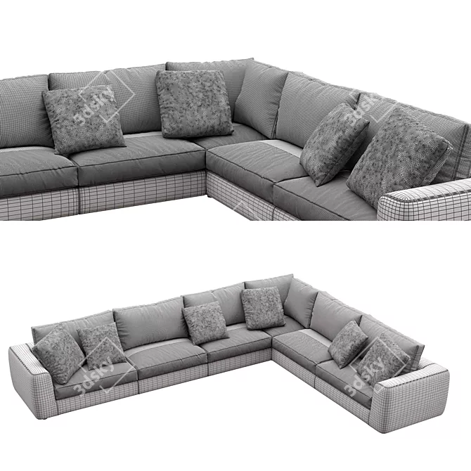 Alameda9: Sleek and Stylish Furniture 3D model image 5