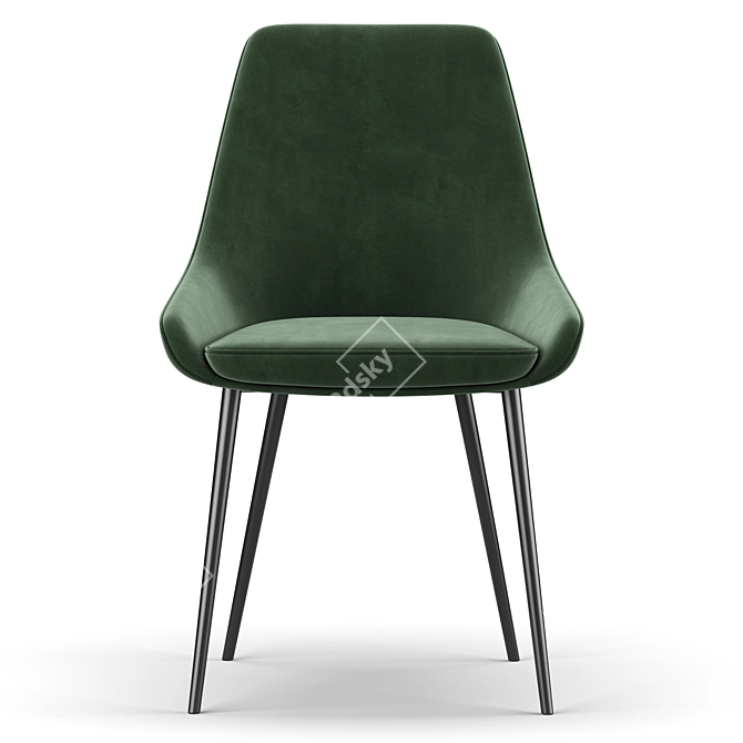 Sierra Comfort Chair 3D model image 4