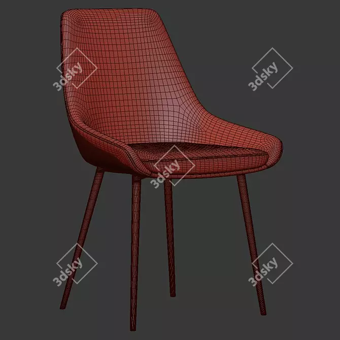Sierra Comfort Chair 3D model image 1