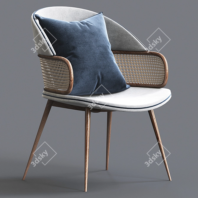 Chic Chair Collection: Inspiring Exclusivity 3D model image 1