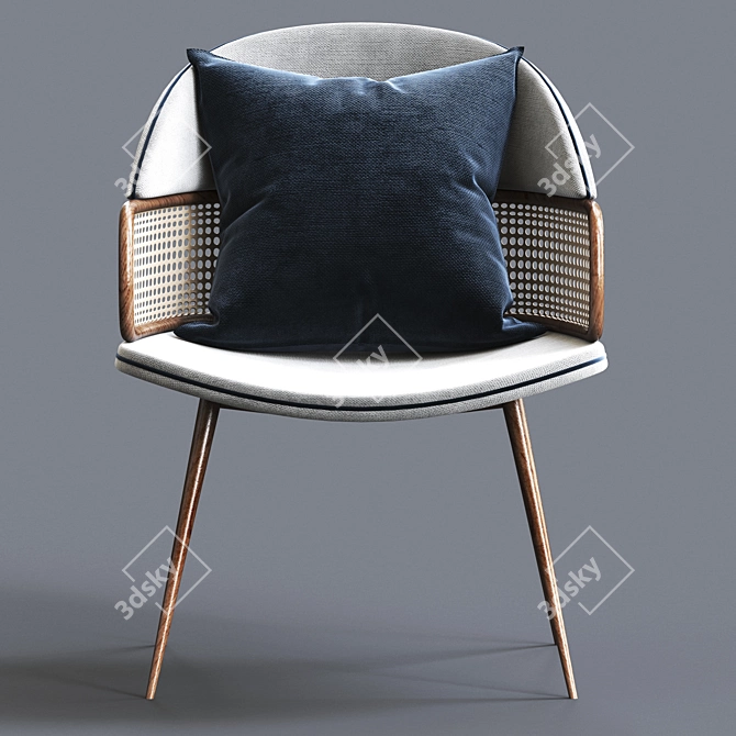 Chic Chair Collection: Inspiring Exclusivity 3D model image 2