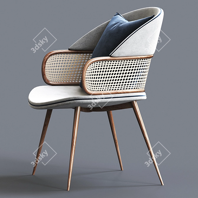 Chic Chair Collection: Inspiring Exclusivity 3D model image 3