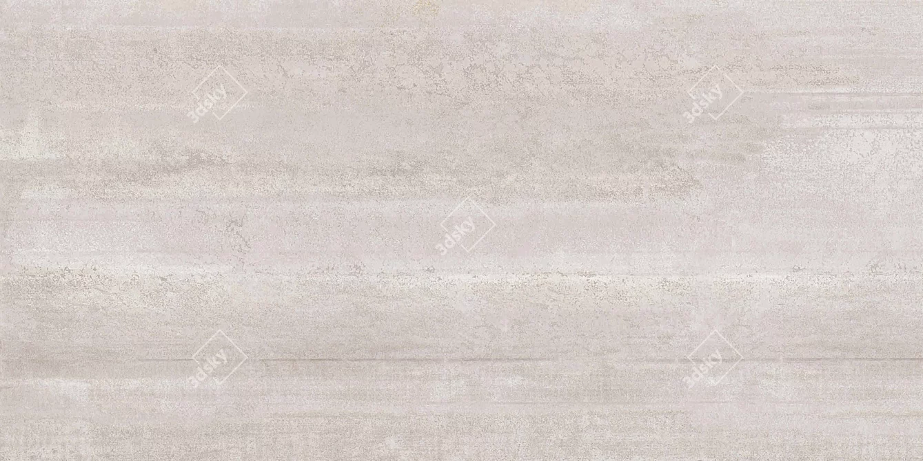 Hangar Ash Floor Tile 60x120: Multi-Texture, High-Definition 3D model image 3