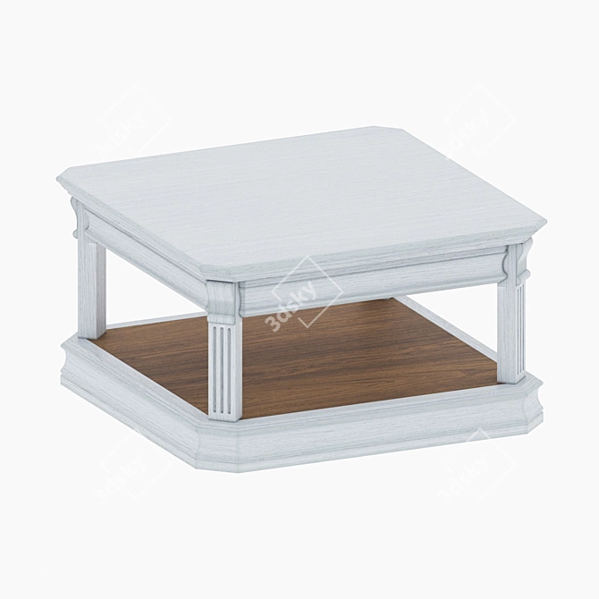 RIMAR Coffee Table: Stylish and Spacious 3D model image 3