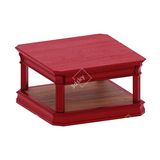 RIMAR Coffee Table: Stylish and Spacious 3D model image 4