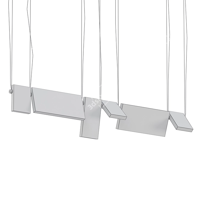 Sleek Modular Lighting Solution 3D model image 2