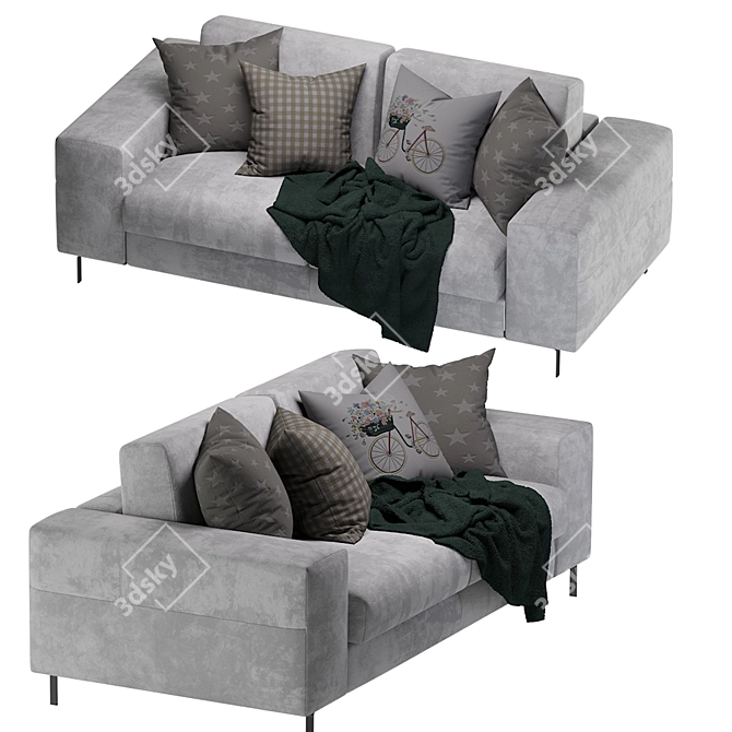 Elegant Life Edition Sofa 3D model image 3