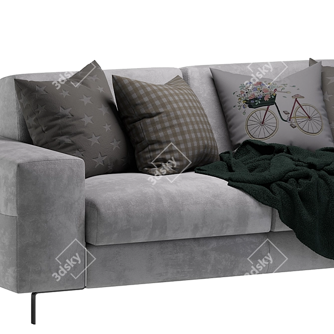 Elegant Life Edition Sofa 3D model image 4